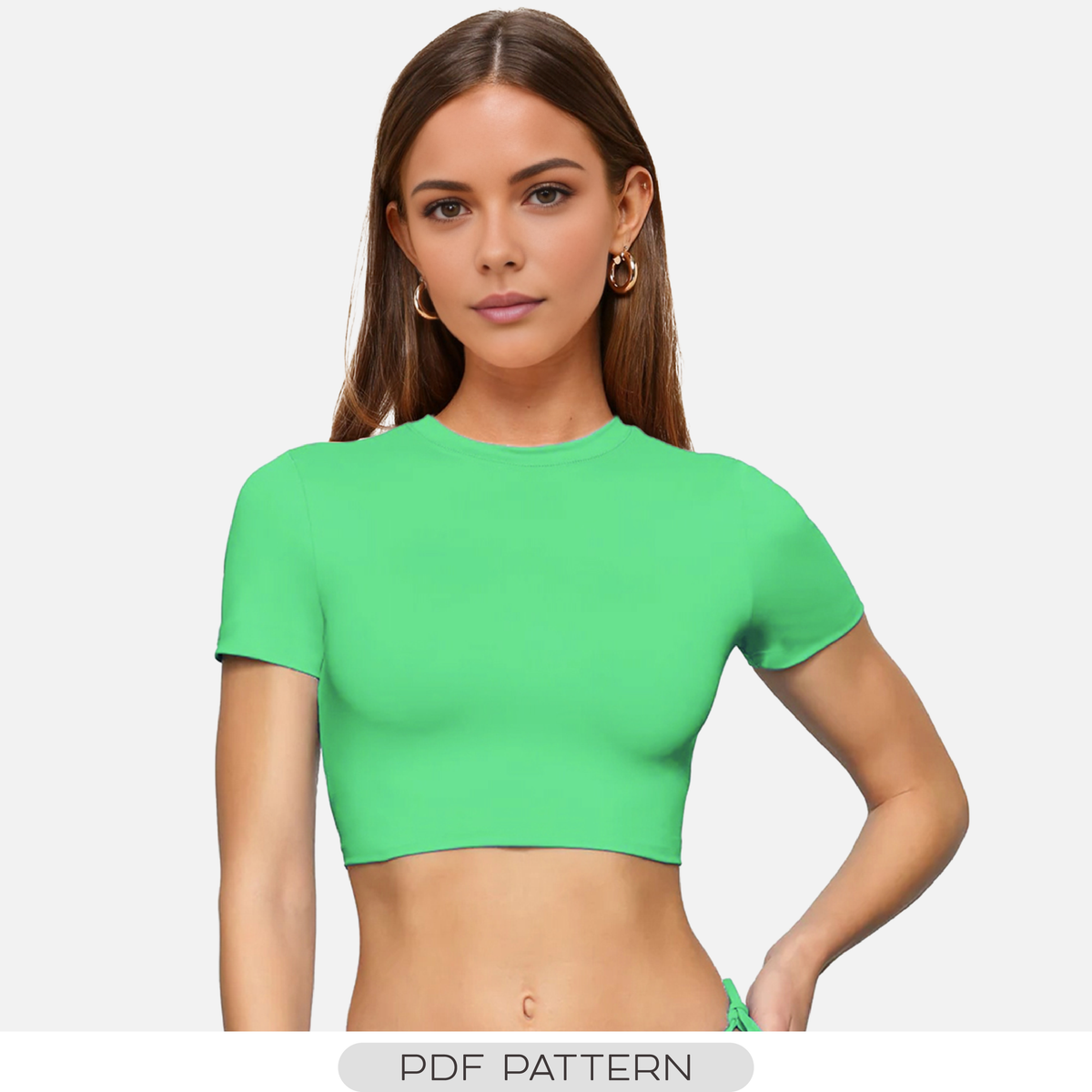 CROP T-SHIRT PATTERN