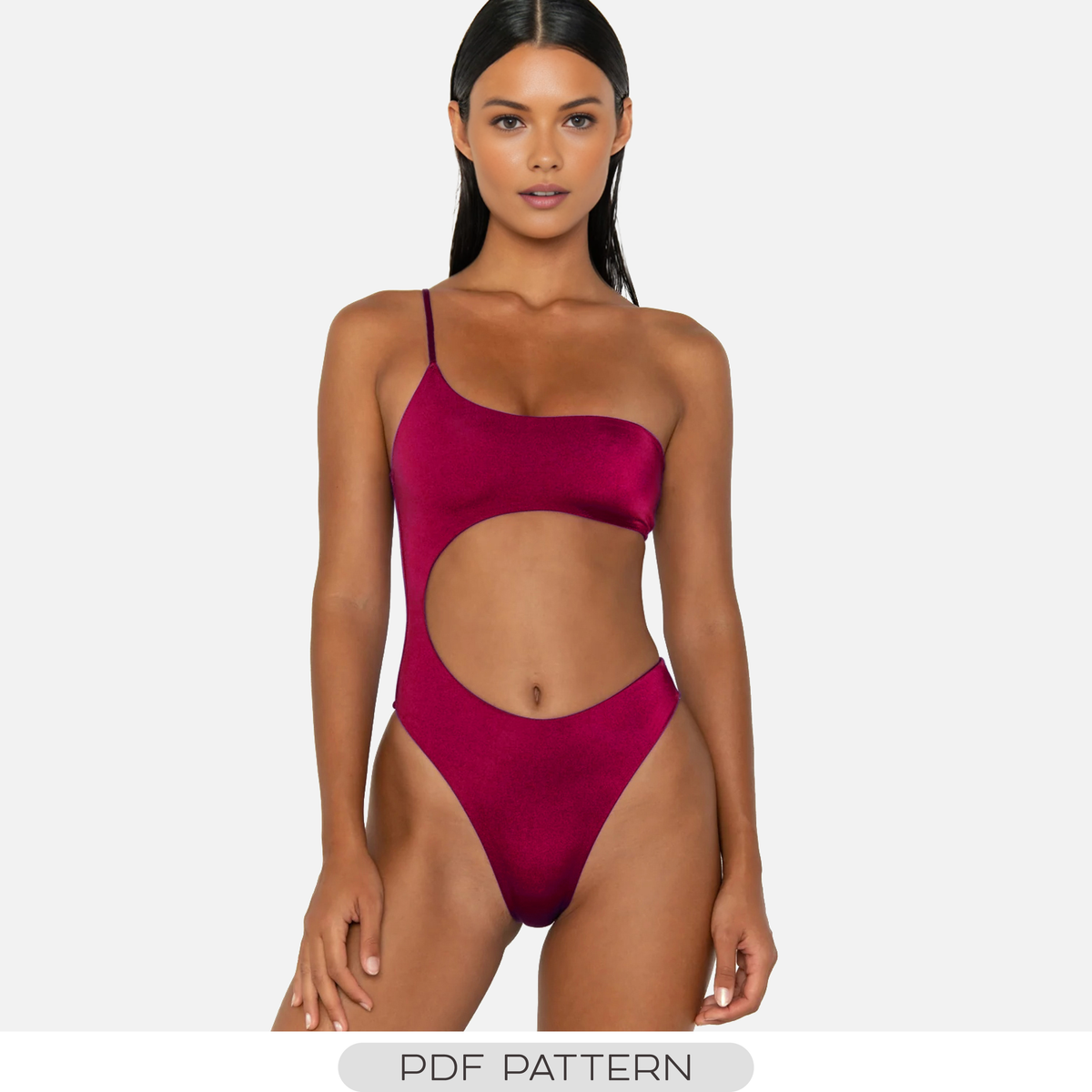 CUTOUT SWIMSUIT PATTERN