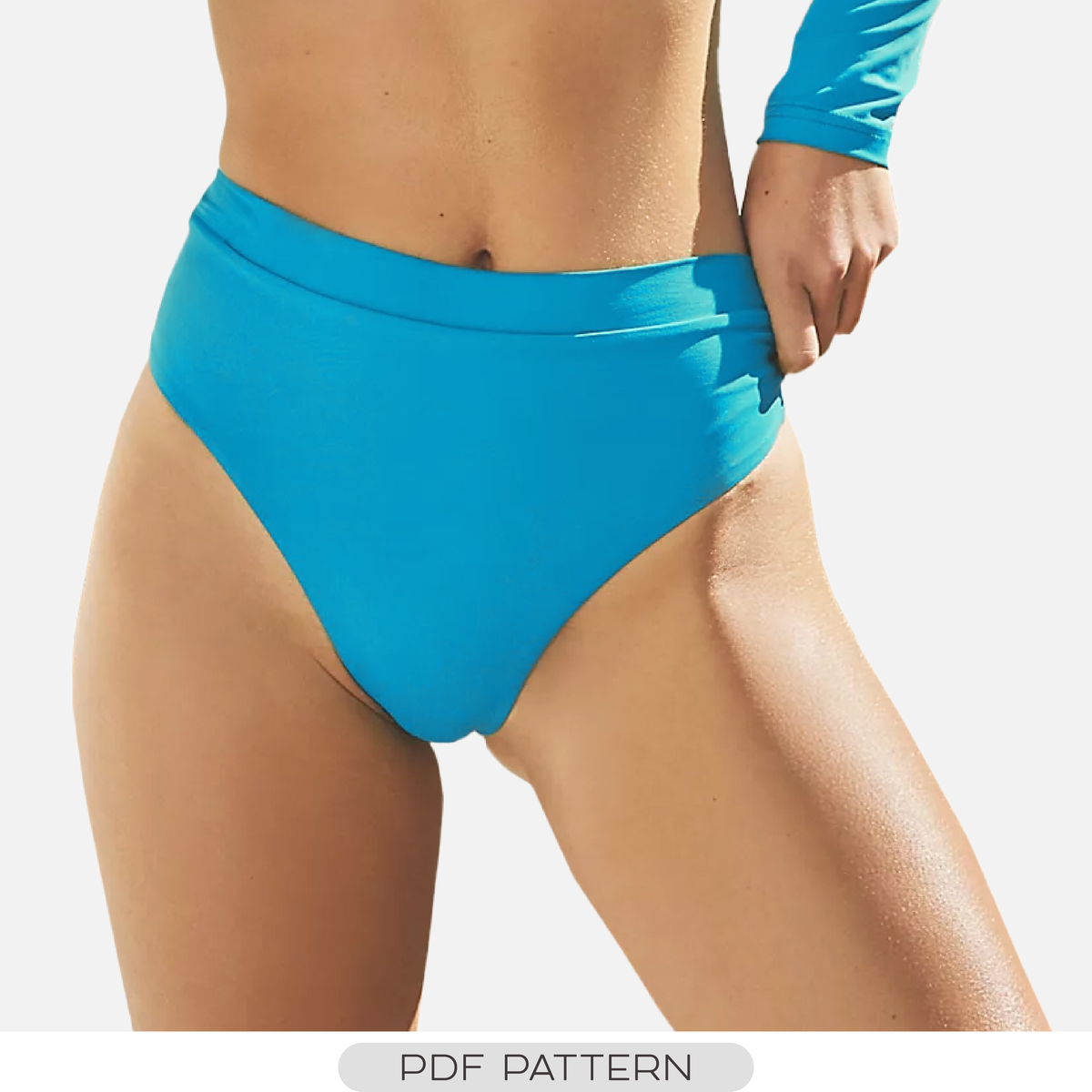 HIGH WAIST BIKINI PATTERN