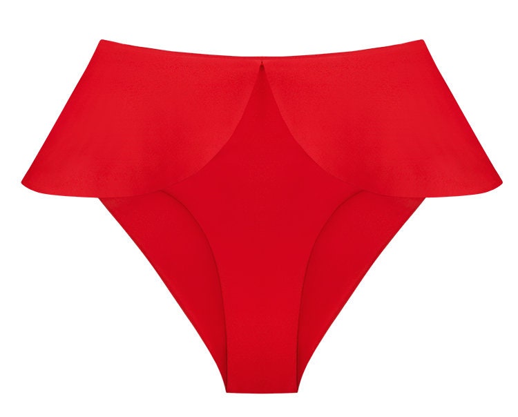 Swimsuit Sewing Pattern / High Waisted Bikini Bottom Sewing Pattern / Beginner Bathing Suit Sewing Pattern / Size XS-XL