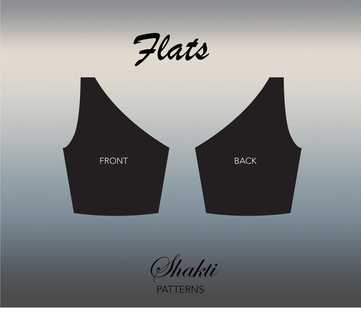 Crop Top Sewing Pattern / One Shoulder Top Pattern / Plus Size Sewing Pattern / 8 Sizes XS - 4XL / Patrón de Bikini