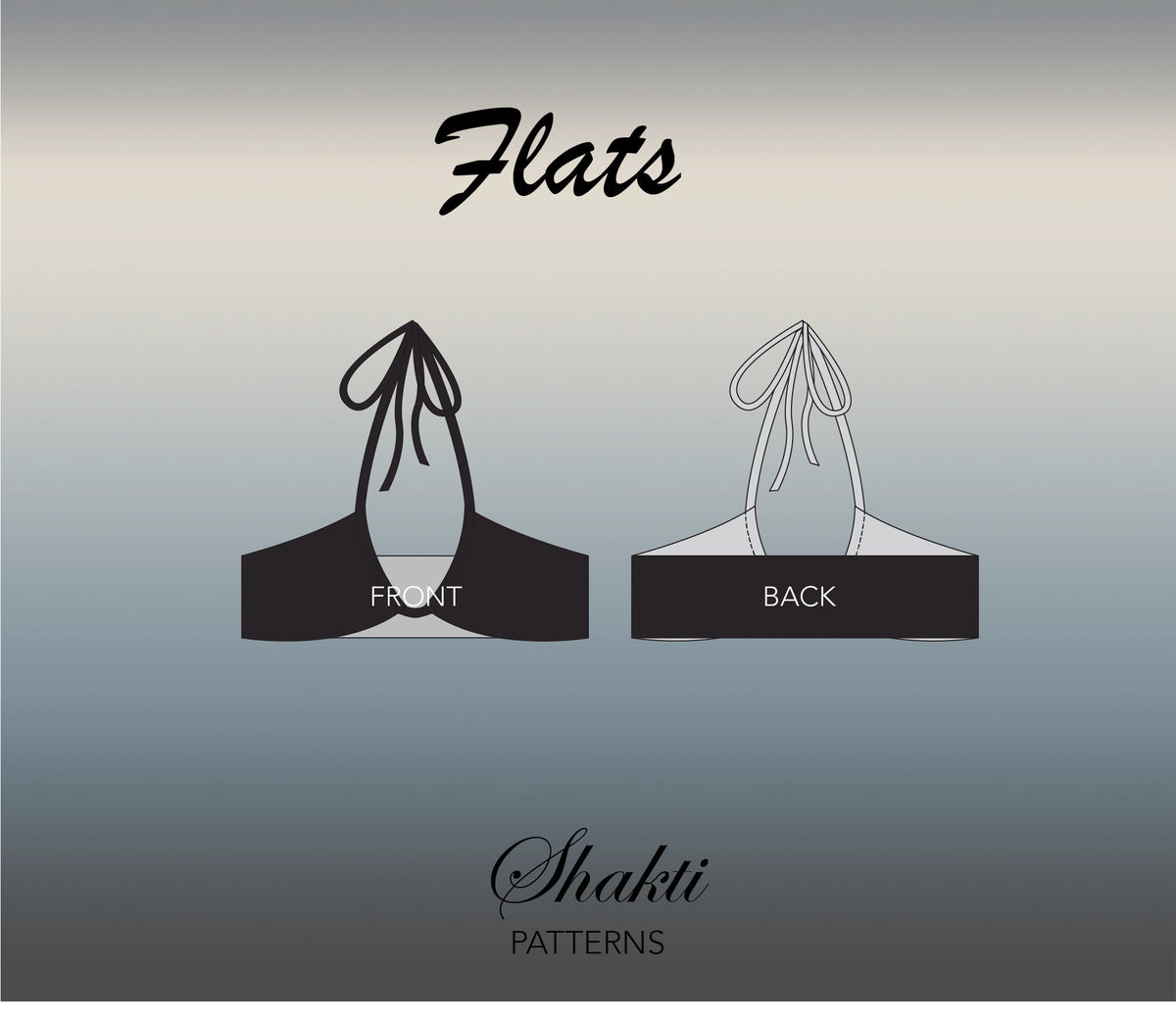 Bikini Top Sewing Pattern / Swimsuit PDF Pattern/ Plus Size Bathing Suit Pattern / 8 Sizes XS - 4XL / Instant Download
