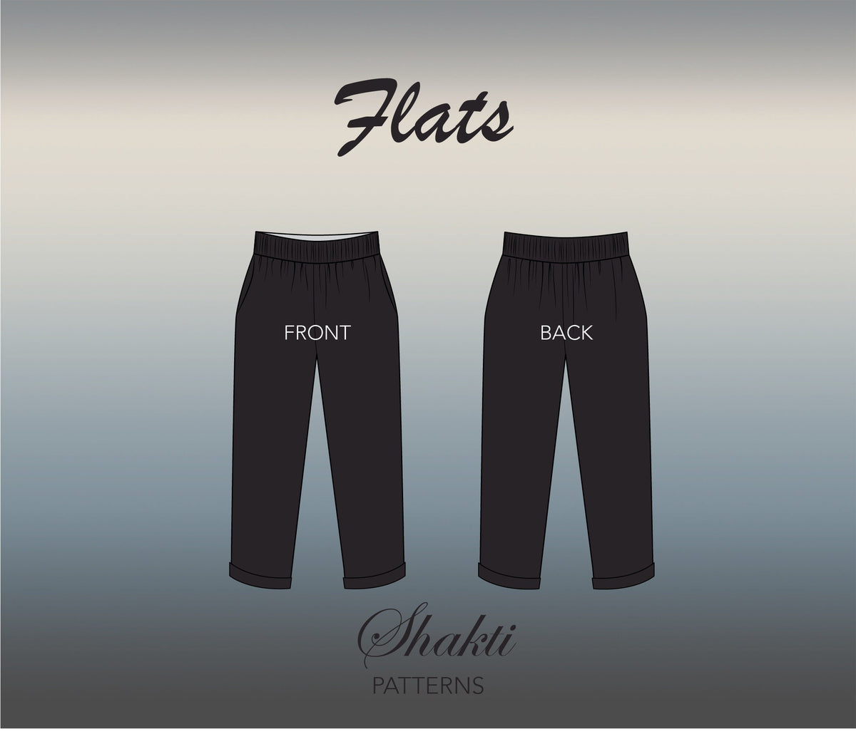 Pants Sewing Pattern / Casual Women's Trousers Sewing Pattern / 6 Sizes XS-XXL / Instant Download