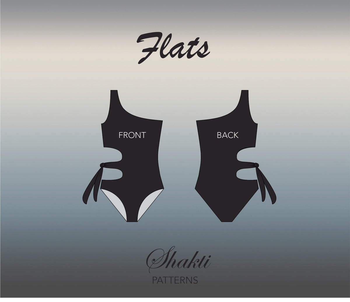 Swimwear Pattern / One Piece Swimsuit Sewing Pattern / Size XS-2XL / Instant Download Digital Bikini Pattern