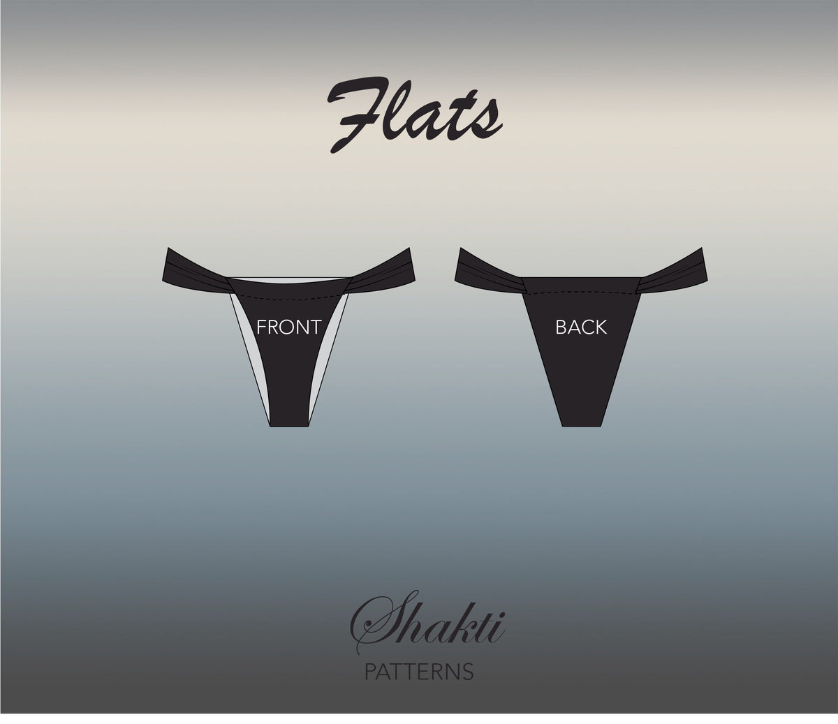 Bikini Sewing Pattern / Swimwear Bottom PDF Sewing Pattern / Plus Size Swimwear Pattern / 8 Sizes XS-4XL / Instant Download