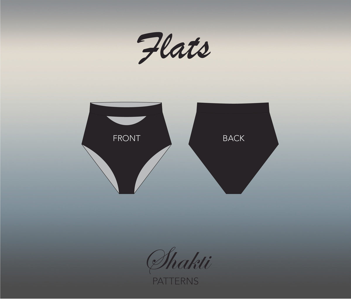 Swimsuit Sewing Pattern / High Waisted Bikini Bottom Sewing Pattern / Beginner Bathing Suit Sewing Pattern / Size XS-2XL