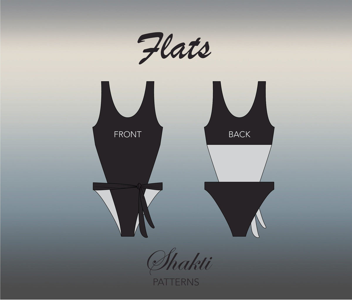 One Piece Swimsuit Sewing Pattern / Bikini Sewing Pattern / Bathing Suit Pattern / Sizes XS-2XL / Beginner Sewing