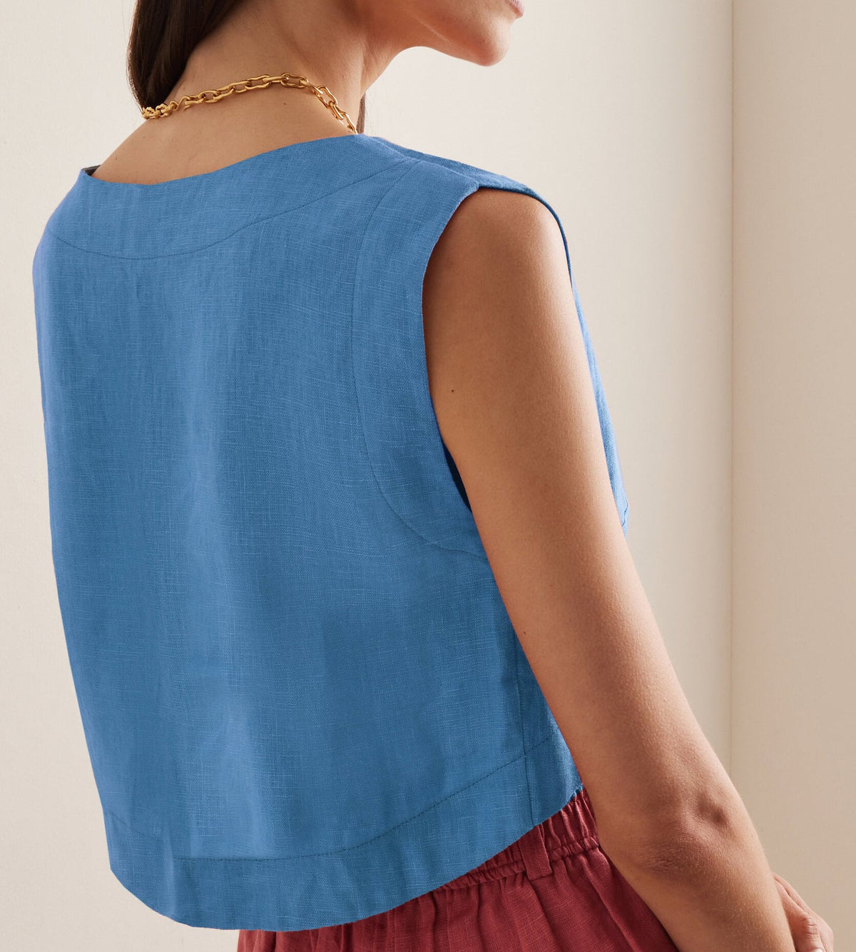 Crop Top Sewing Pattern / Plus Size Top Pattern / Casual Linen Top PDF Sewing Pattern / 8 Sizes XS-4XL / Instant Download