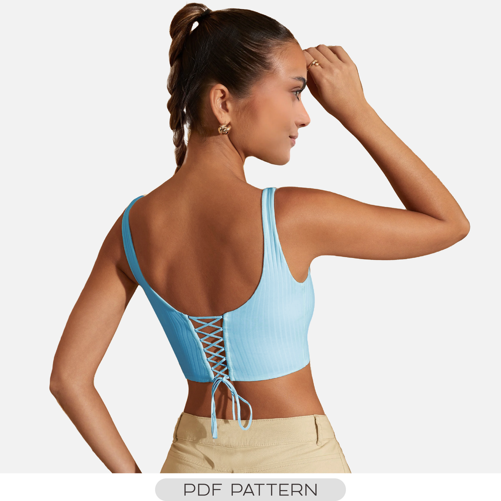 CROP TOP SEWING PATTERN – Shakti Patterns