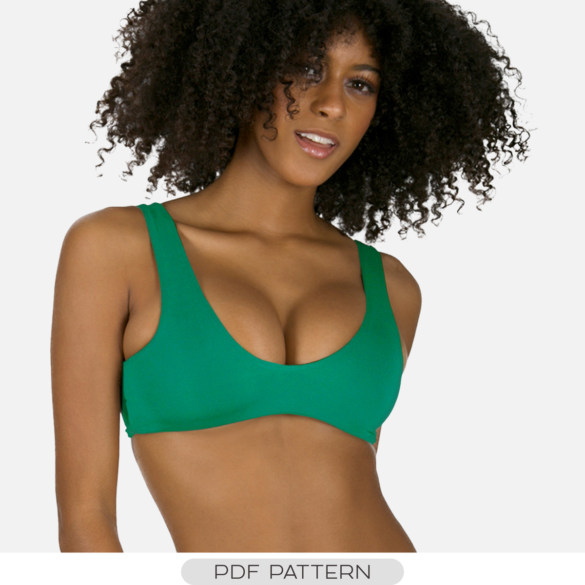 REVERSIBLE BIKINI TOP PATTERN FOR BEGINNERS