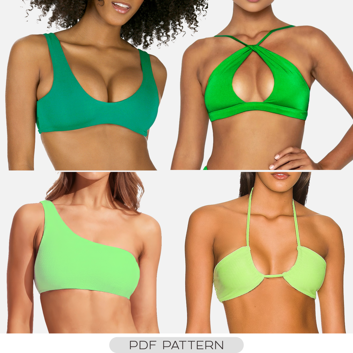 BIKINI BUNDLE PATTERN - 4 STYLES