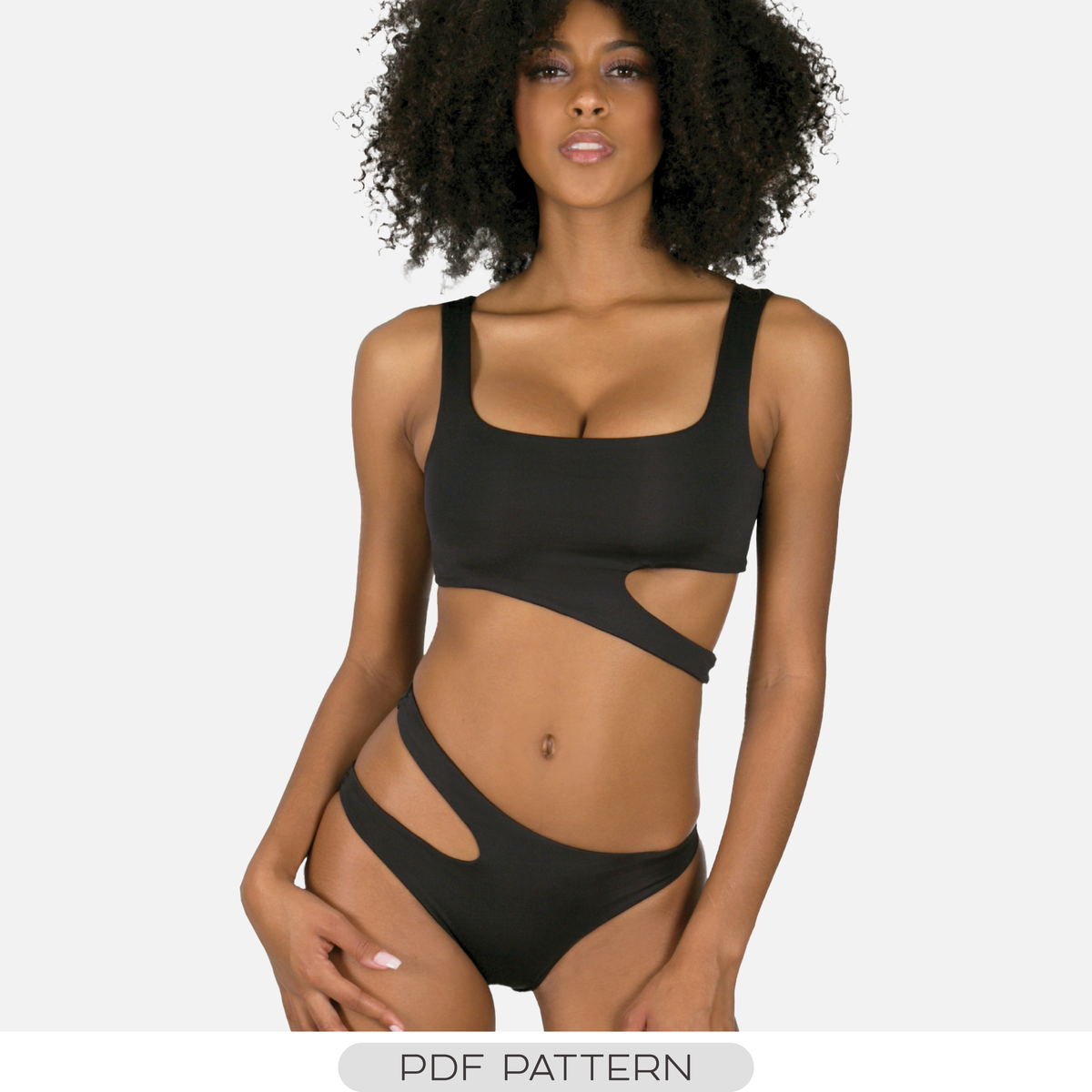 ASYMMETRIC BIKINI SET