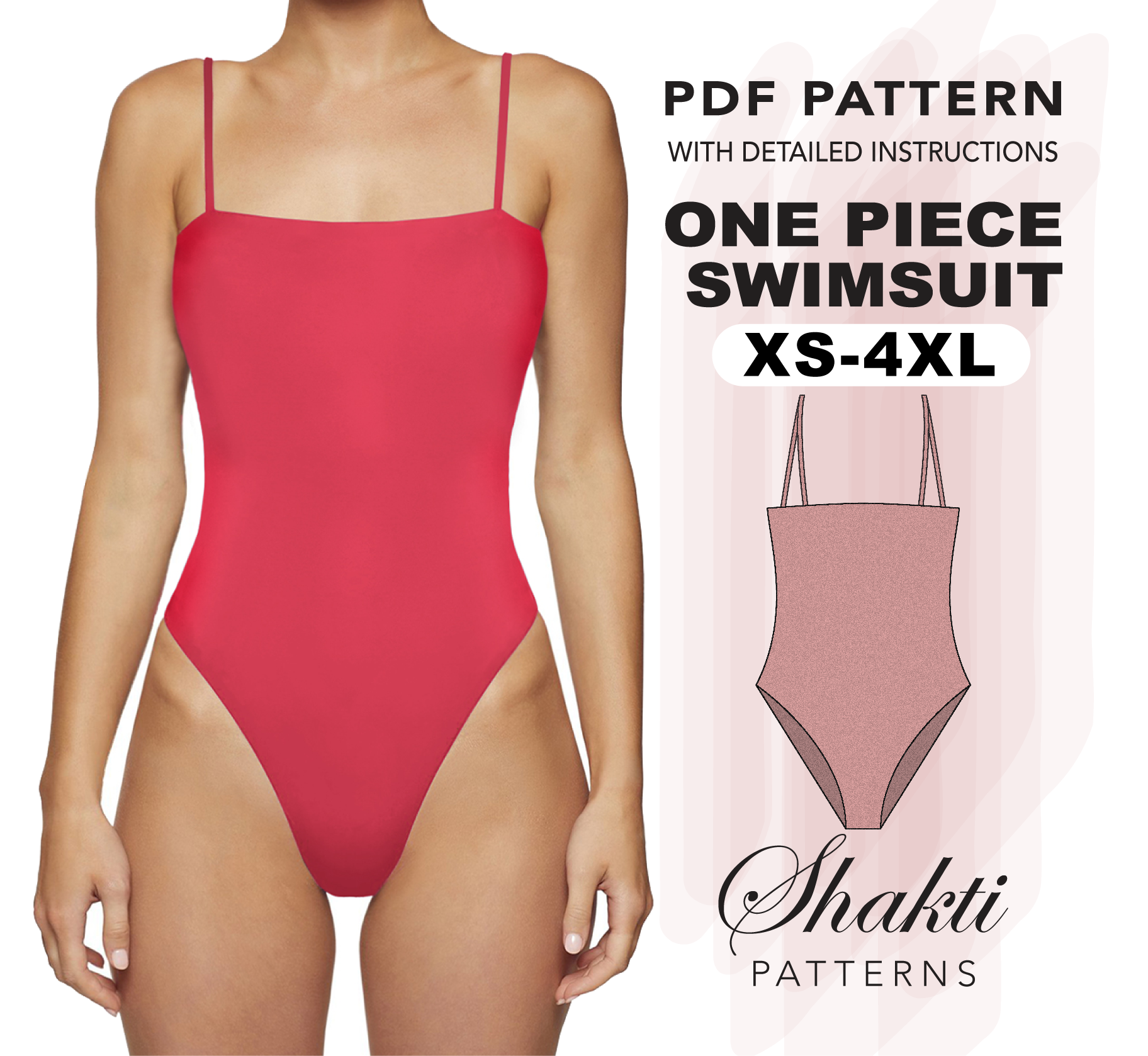 Free PDF download printable basic leotard pattern f  Swimsuit pattern  sewing, Swimwear sewing patterns, Bodysuit pattern