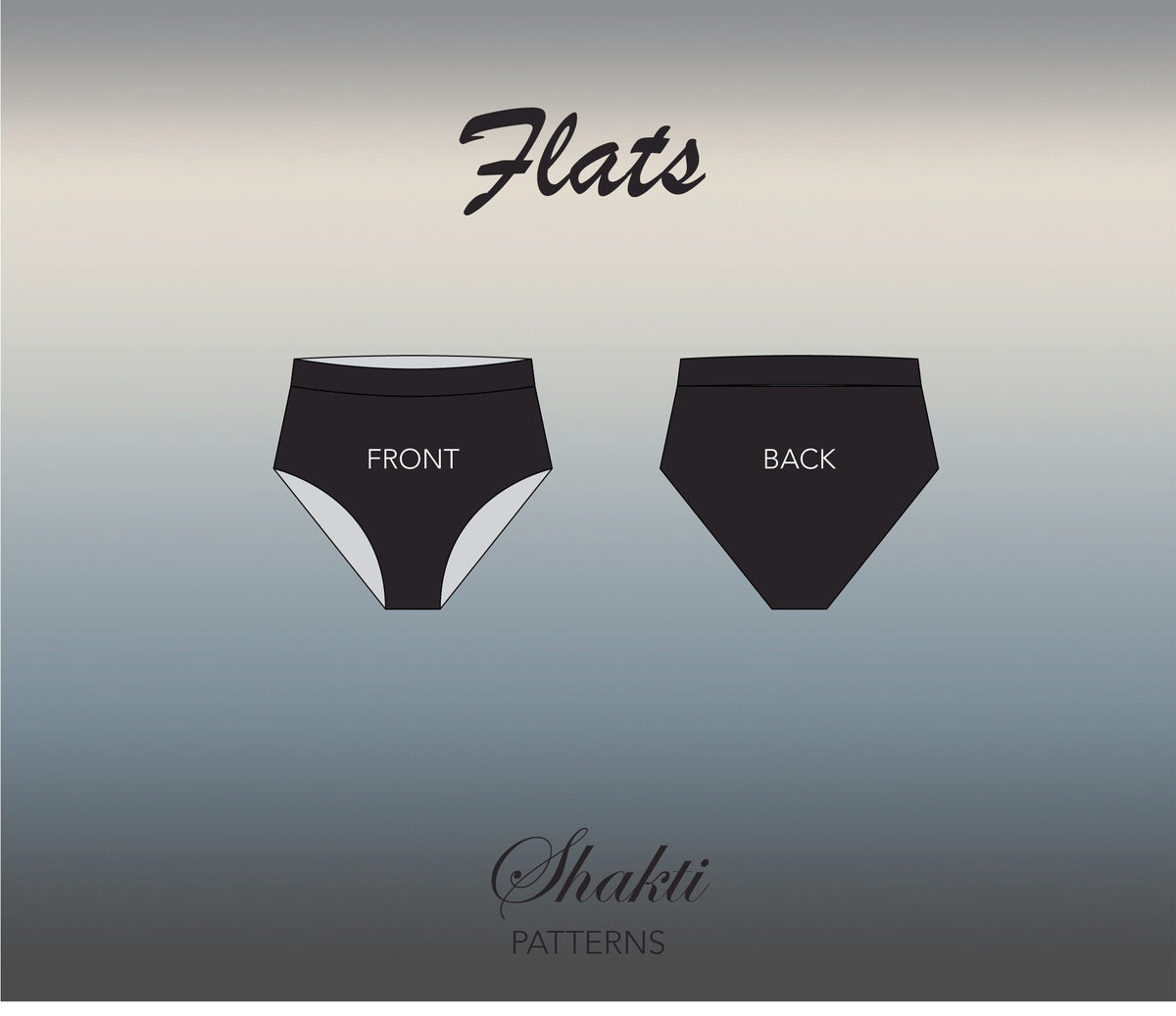 Bikini Bottom Sewing Pattern / High Waisted Briefs Swimsuit Pattern / PDF Bathing Suit Sewing Pattern Size XS-XXL / Patron maillot de bain