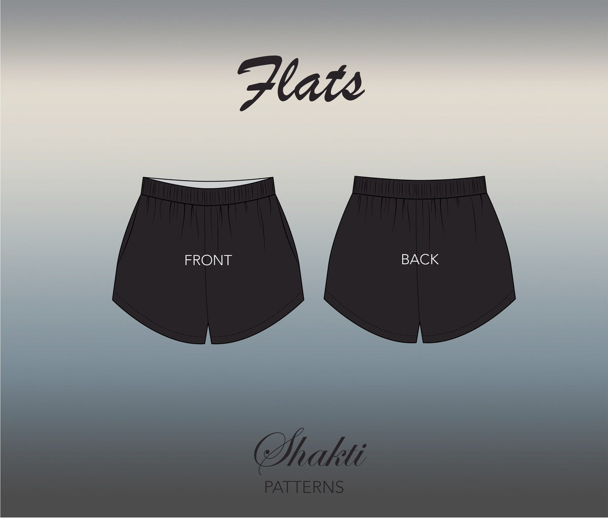 Shorts Sewing Pattern / Women's Shorts Sewing Pattern / Beginner Sewing PDF Pattern / 6 Sizes XS-XXL / Instant Download