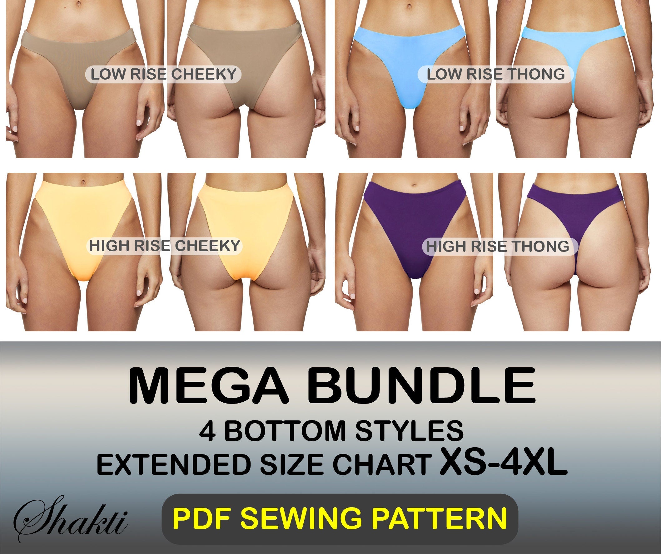 Bikini bottom clearance cut types