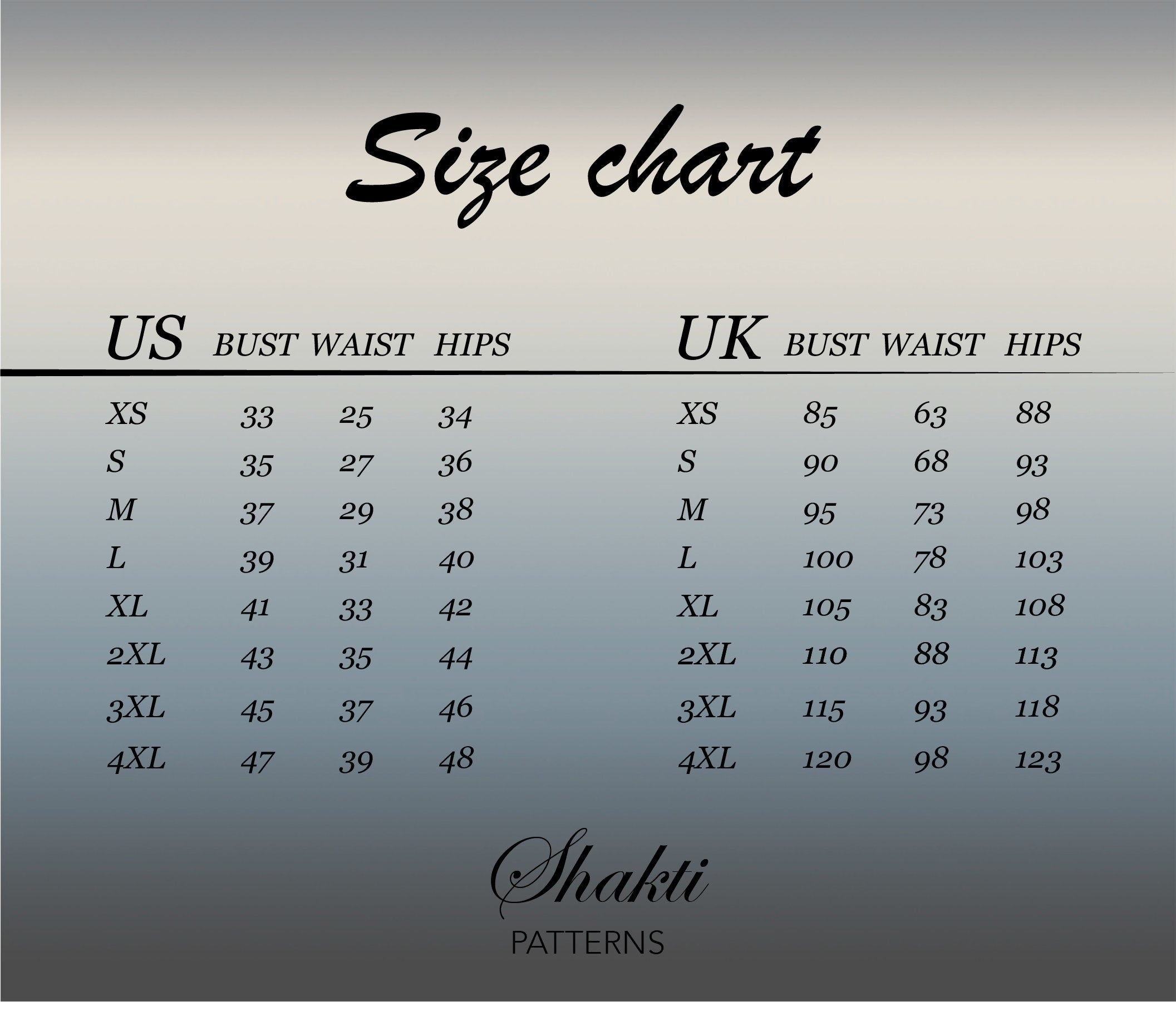 Jeans Size Chart for Men & Women | Mott & Bow