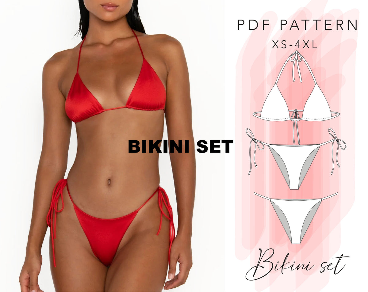 Top And Bottom Bikini Set Sewing Pattern / Plus Size Swimsuit/ PDF Bik – Shakti Patterns top-and-bottom-bikini-set-sewing-pattern-plus-size-swimsuit-pdf-bik-shakti-patterns